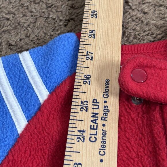 Okie Dokie Fleece Red Sleeper Boys Size 18m Zip Up Warm Footed Pajamas Race Car - Picture 14 of 16